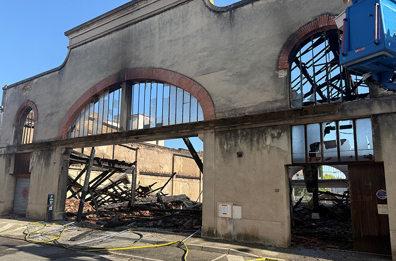 Incendie rue Guillaume : une déconstruction partielle du bâtiment débutera en début de semaine