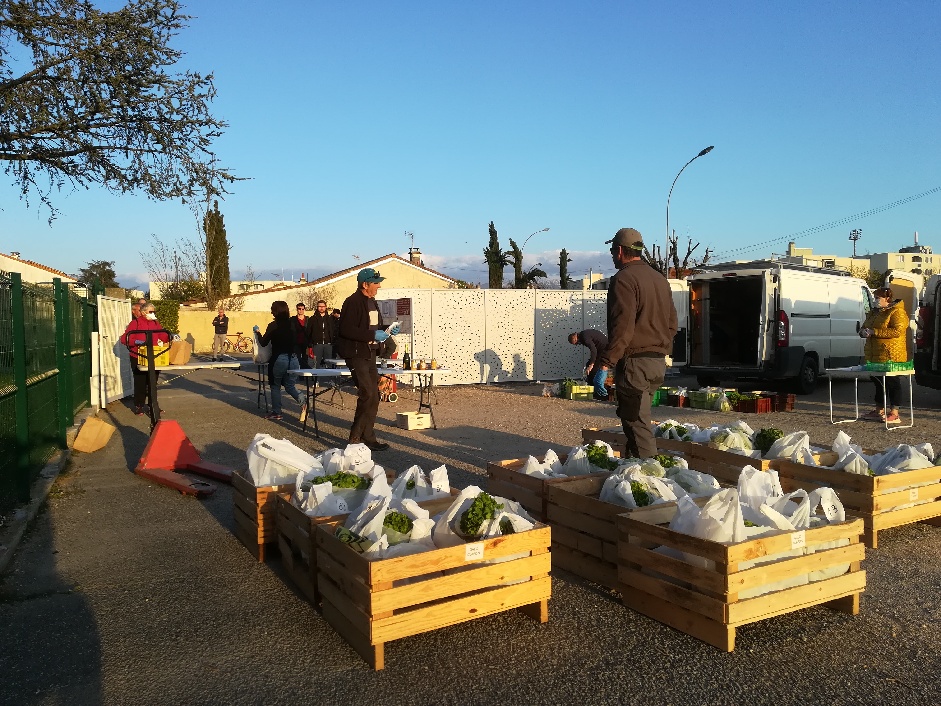 Produits frais et locaux : les livraisons s’organisent