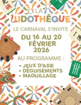 Ludothèque : Le carnaval s'invite