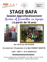 Session BAFA approfondissement