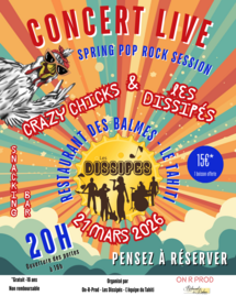 Concert Live - Spring Pop Rock Session