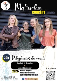 Concert Malincka – Polyphonies du Monde