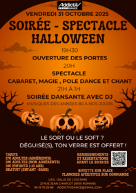 Soirée Spectacle Halloween