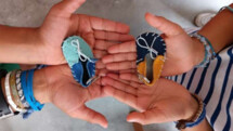 Atelier de création de mini chaussures