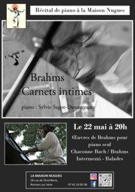 Brahms – Carnets intimes - Sylvie Sagot-Duvauroux