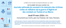Journée nationale du souvenir à la mémoire des victimes de la guerre d'Algérie et des combats en Tunisie et au Maroc