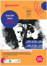 « Salon 1900 », spectacle musical,