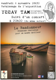 Concert le randonneur alias YSSAV TAM