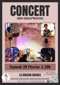 Concert des GRAV'ROCKS