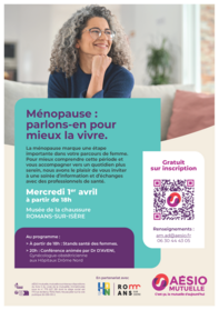 Ménopause : parlons-en pour mieux la vivre