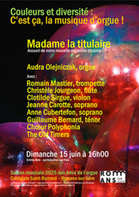 Madame la titulaire