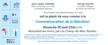 Commémoration de la libération