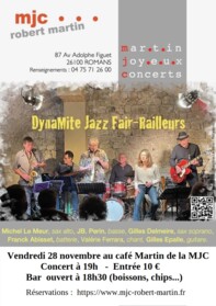Concert Dynamite Jazz Fair-Railleurs
