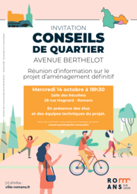 Conseils de quartiers Avenue Berthelot