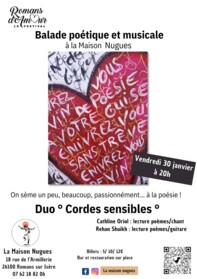 Balade Poétique et musicale - Duo Cordes Sensibles