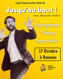 Stage d'impro - Jusqu'au bout !