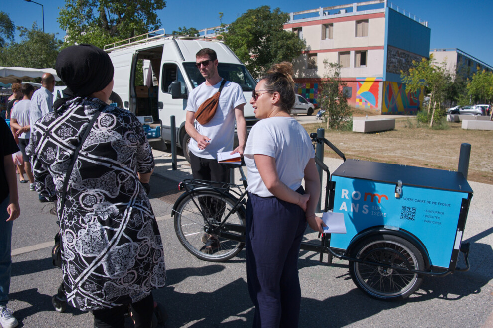 Grand Forum habitants et partenaires autour du projet urbain