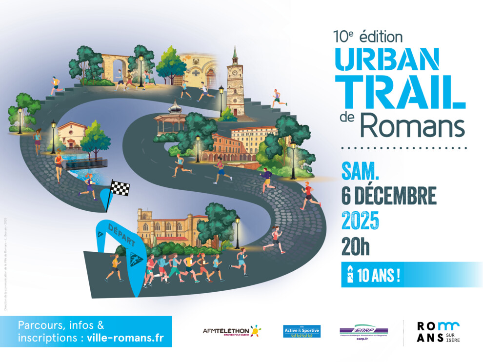Devenez bénévole pour l’Urban Trail Romans 2025 !