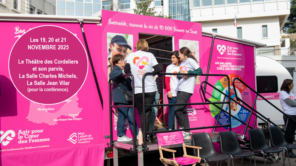Le Bus du Cœur des Femmes revient à Romans !