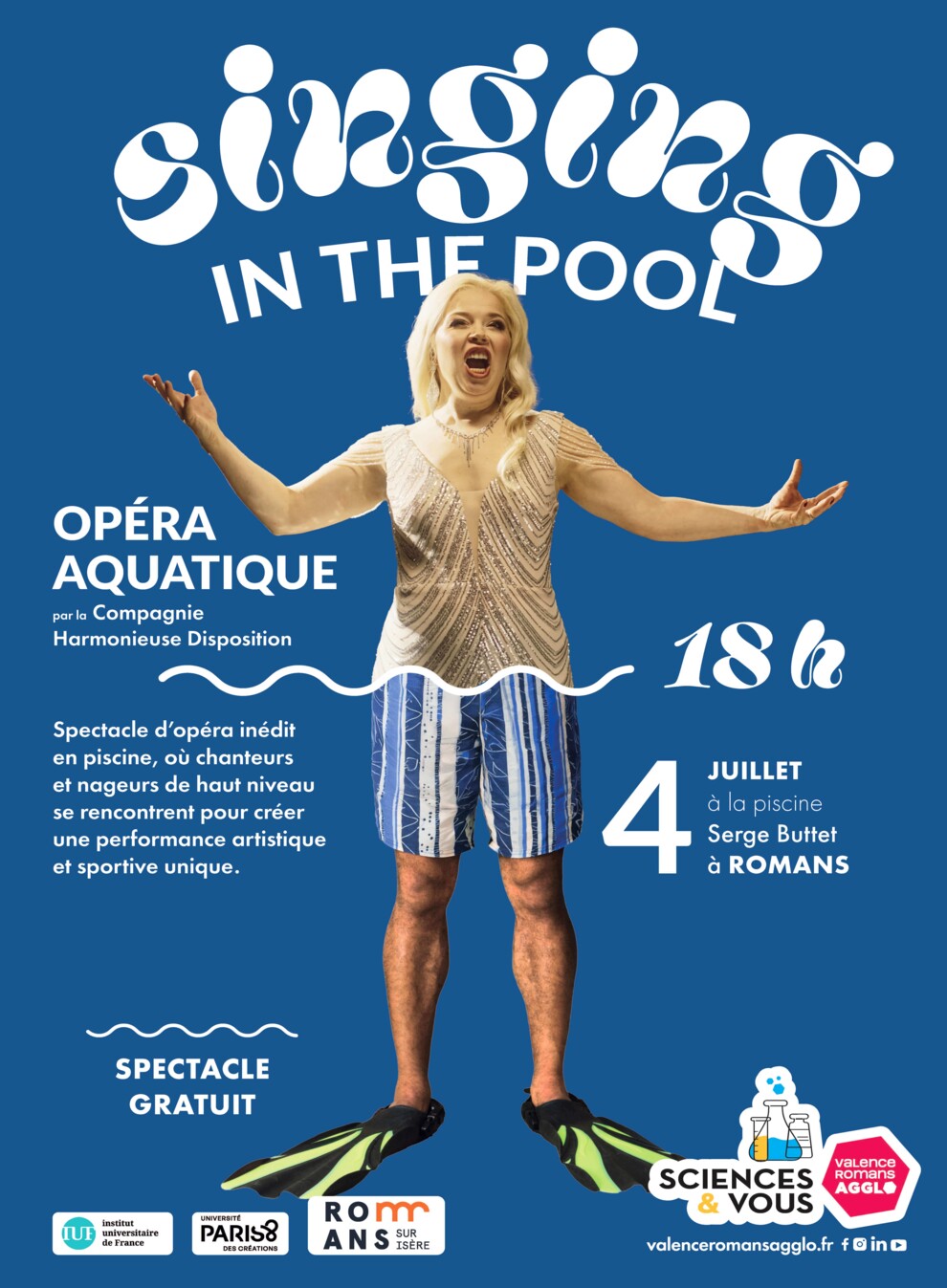 Un spectacle d’opéra inédit à la piscine