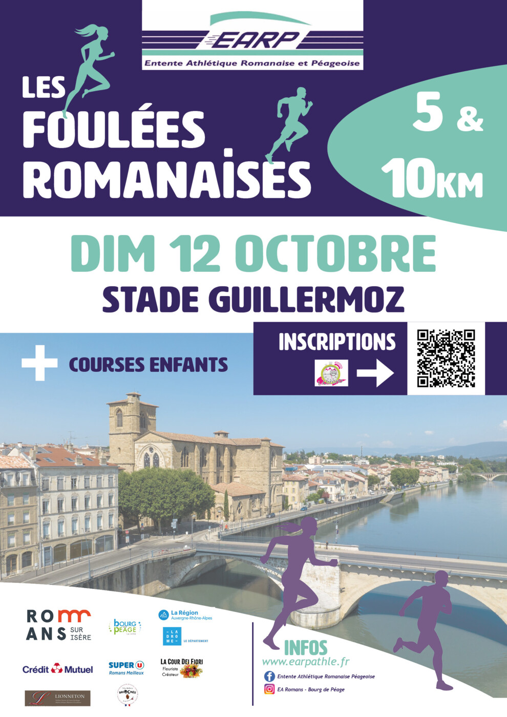 Les inscriptions aux Foulées Romanaises 2025 sont ouvertes