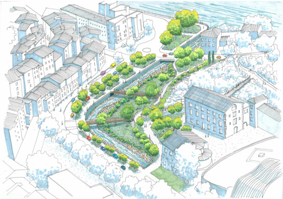 Travaux préparatoires à la découverture de la Savasse