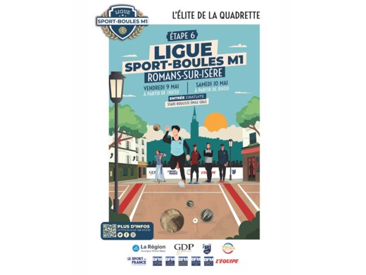 Romans accueille l’élite du Sport-Boules ce week-end