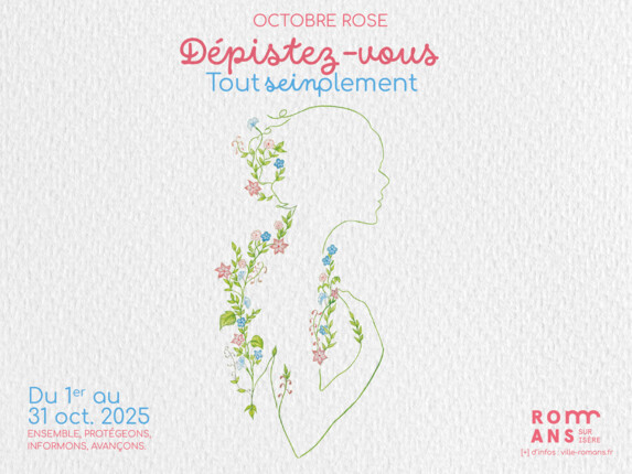 Octobre Rose : Romans se mobilise