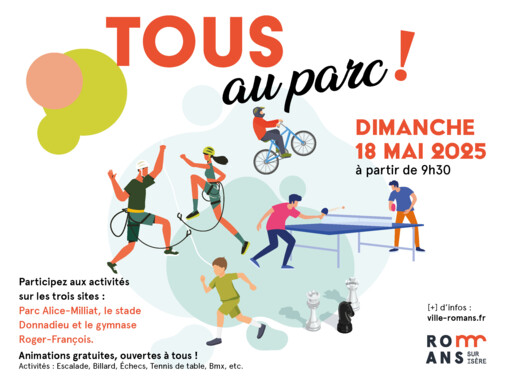 « Tous au parc ! » : un défi sportif pour toute la famille